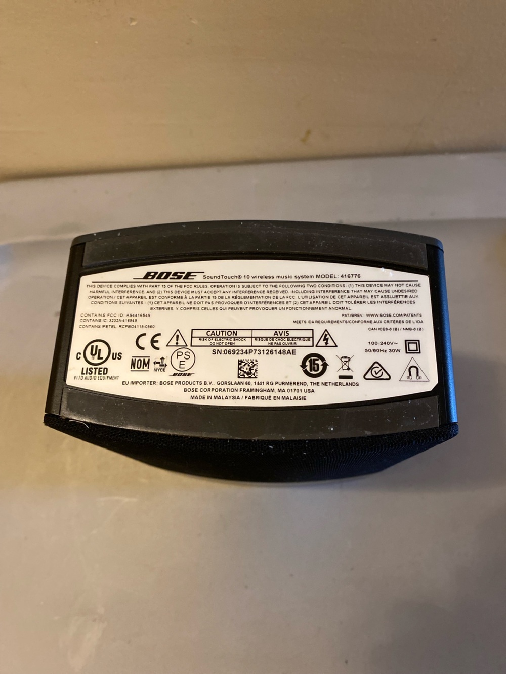 Bose SoundTouch 10 Wireless Music System - Picture 7 of 8